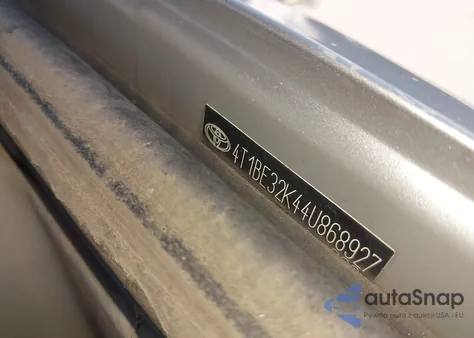 2004 Toyota Camry Le из США, поврежденный, VIN 4T1BE32K44U868927